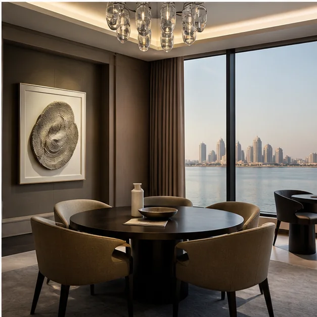 More intimate artworks curated for premium private areas