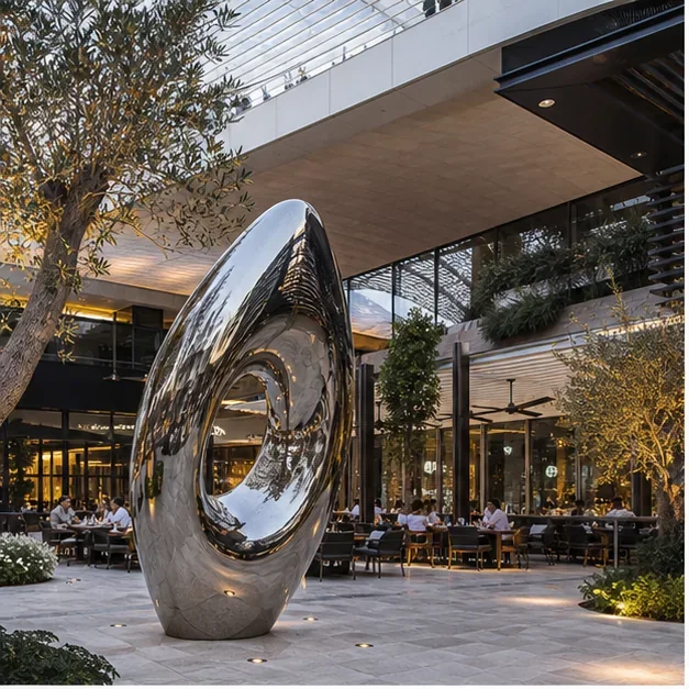 Placeholder retail and food-and-beverage public art project