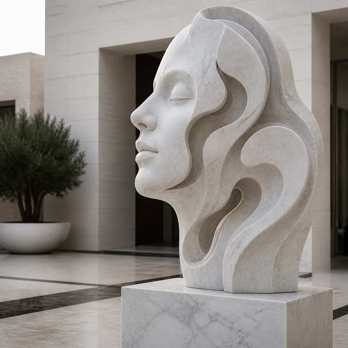 Marble sculpture preview