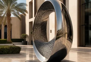 Stainless steel sculpture material