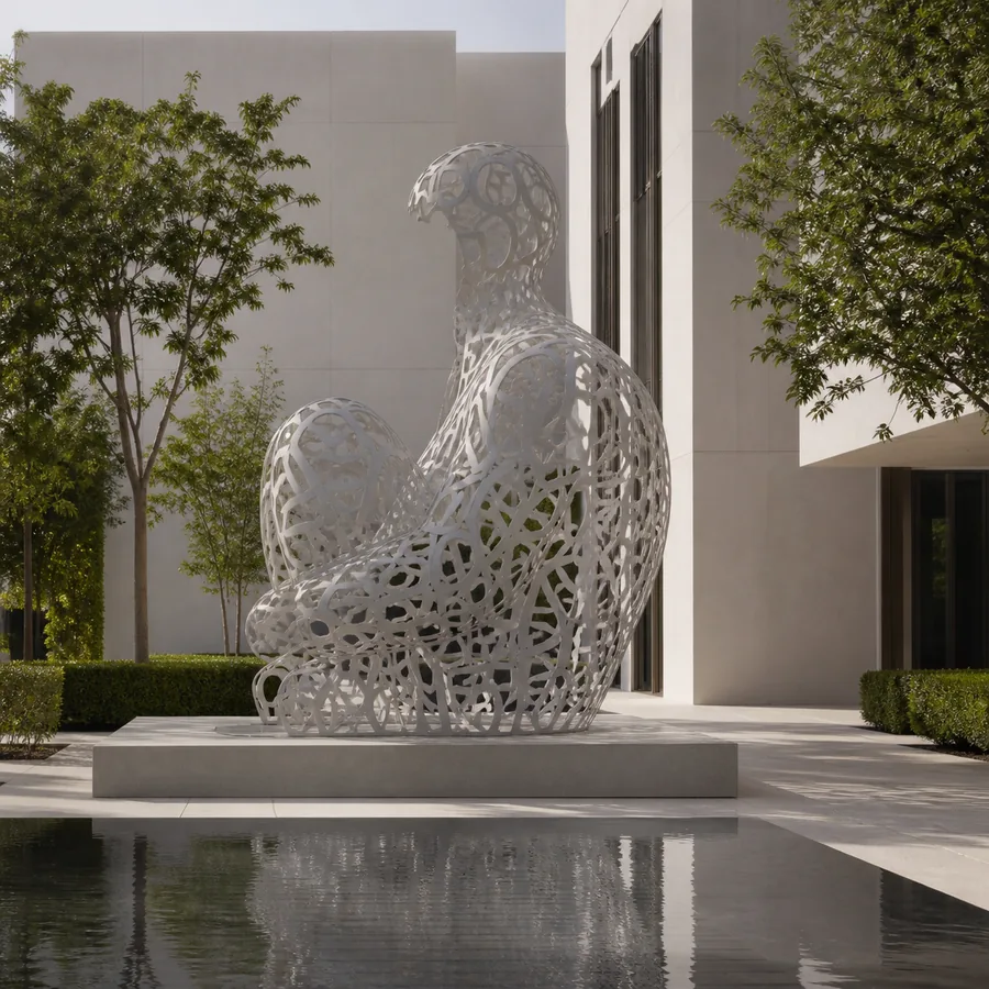 Editable public art project preview for Abu Dhabi