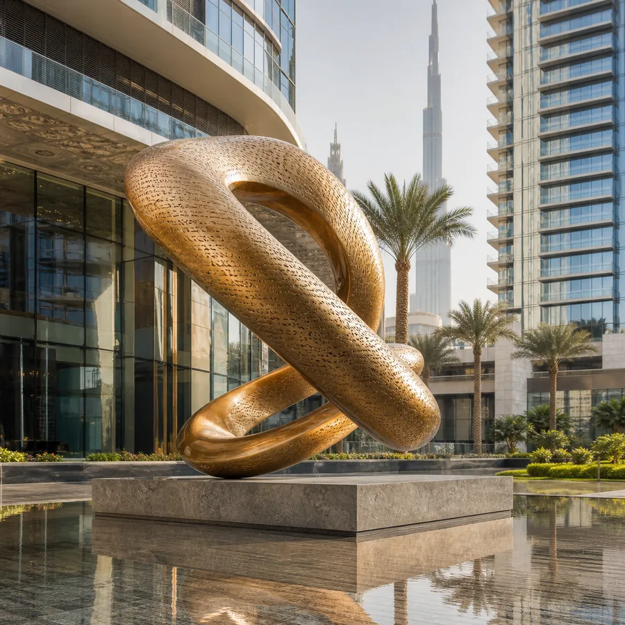 Editable public art project preview for Dubai