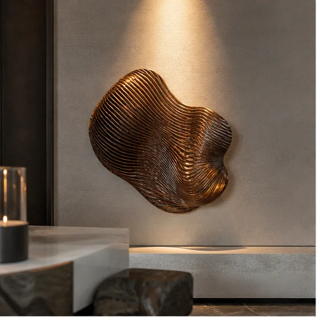 Intimate interior artwork within a premium UAE environment